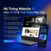 Thiết kế website chuẩn SEO tự động bằng AI cho ngành gym & thể thao