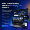 Thiết kế website chuẩn SEO tự động bằng AI cho ngành bất động sản