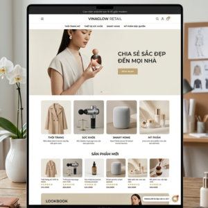 Alternative view of Thiết kế website chuẩn SEO tự động bằng AI cho cửa hàng bán lẻ