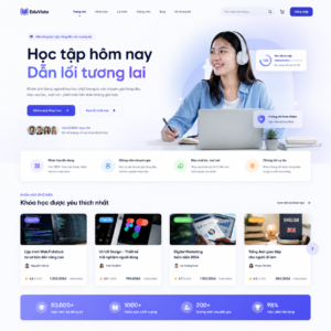 Alternative view of Thiết kế website chuẩn SEO tự động bằng AI cho ngành giáo dục