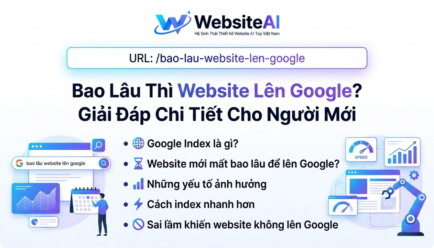 Bao Lâu Thì Website Lên Google? Sự Thật Nhiều Người Không Biết
