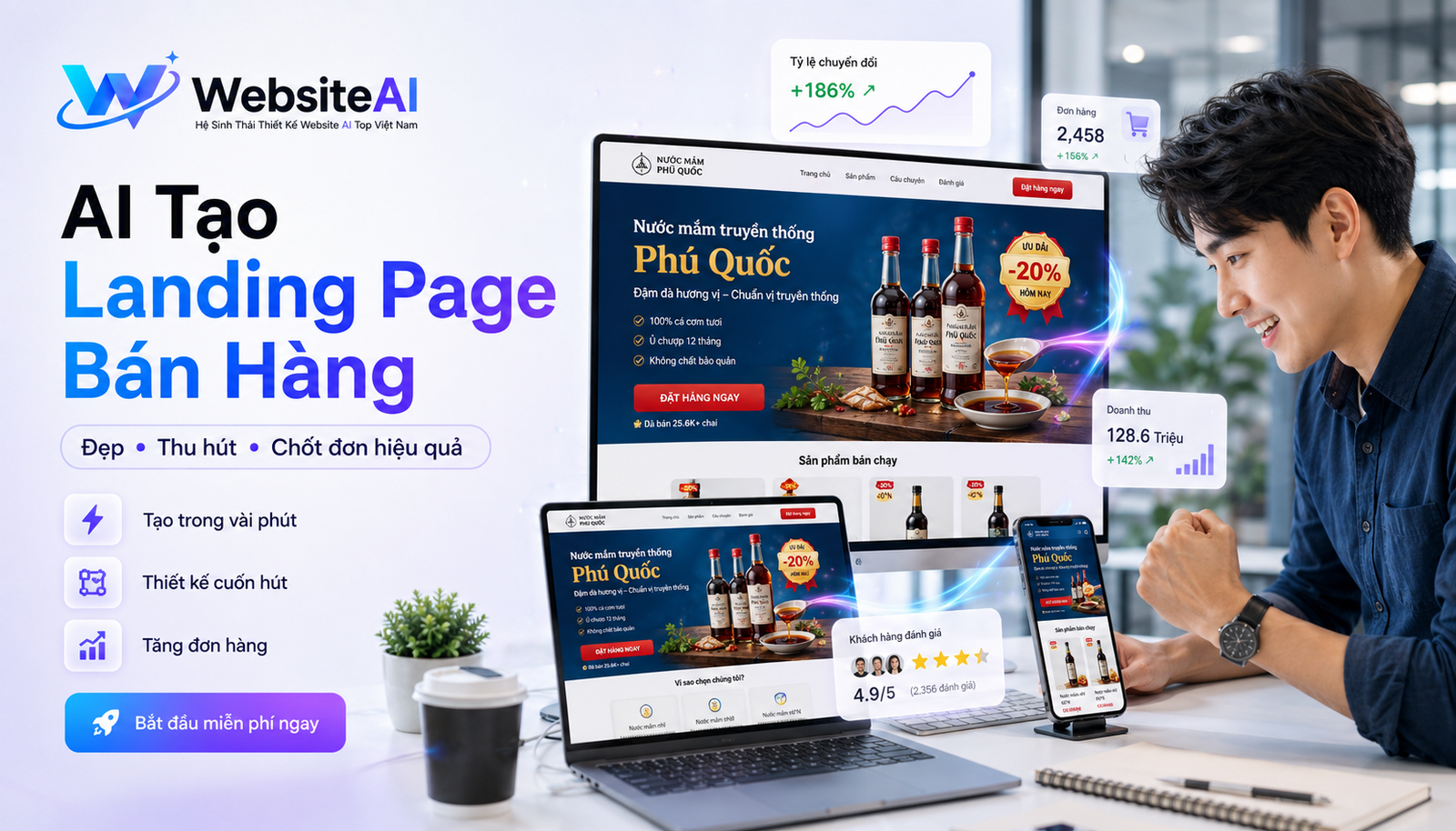 landing page bán hàng