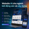Website AI cho ngành bất động sản & xây dựng