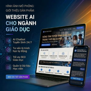 Website AI cho ngành giáo dục và đào tạo