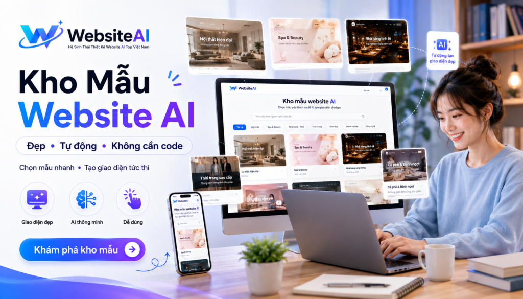 mẫu website