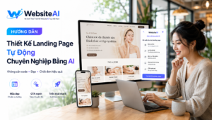 thiết kế landing page