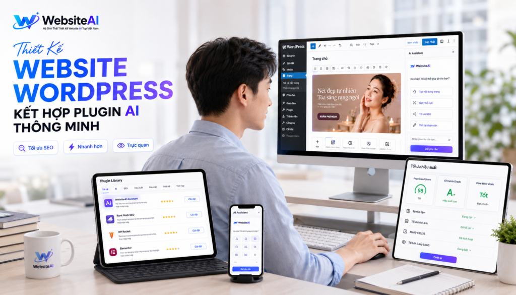 cách thiết kế website với wordpress