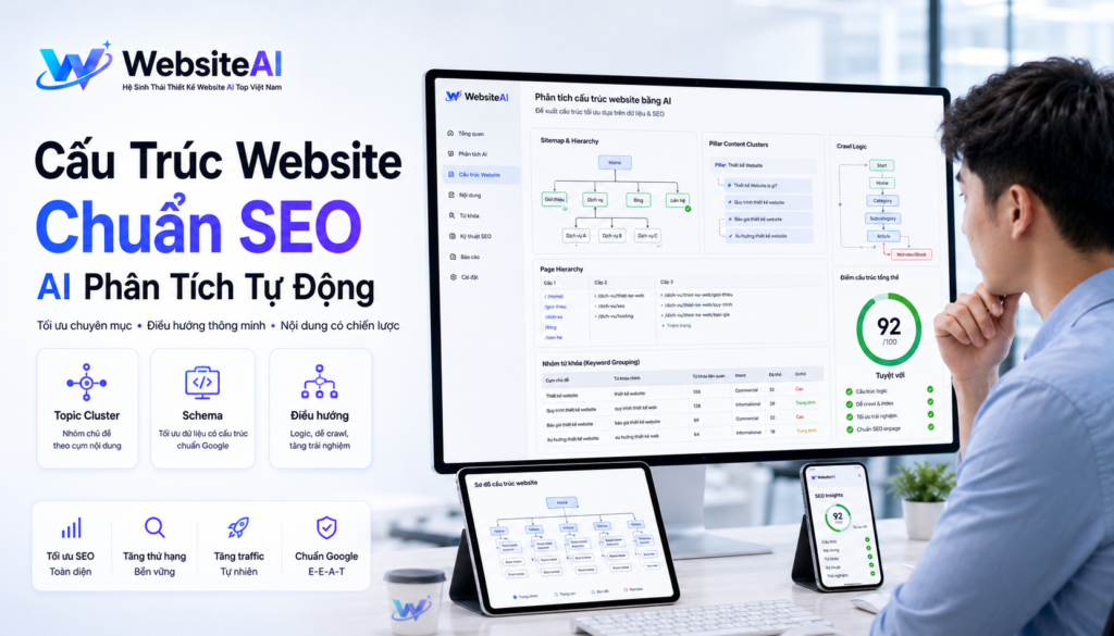 cấu trúc website