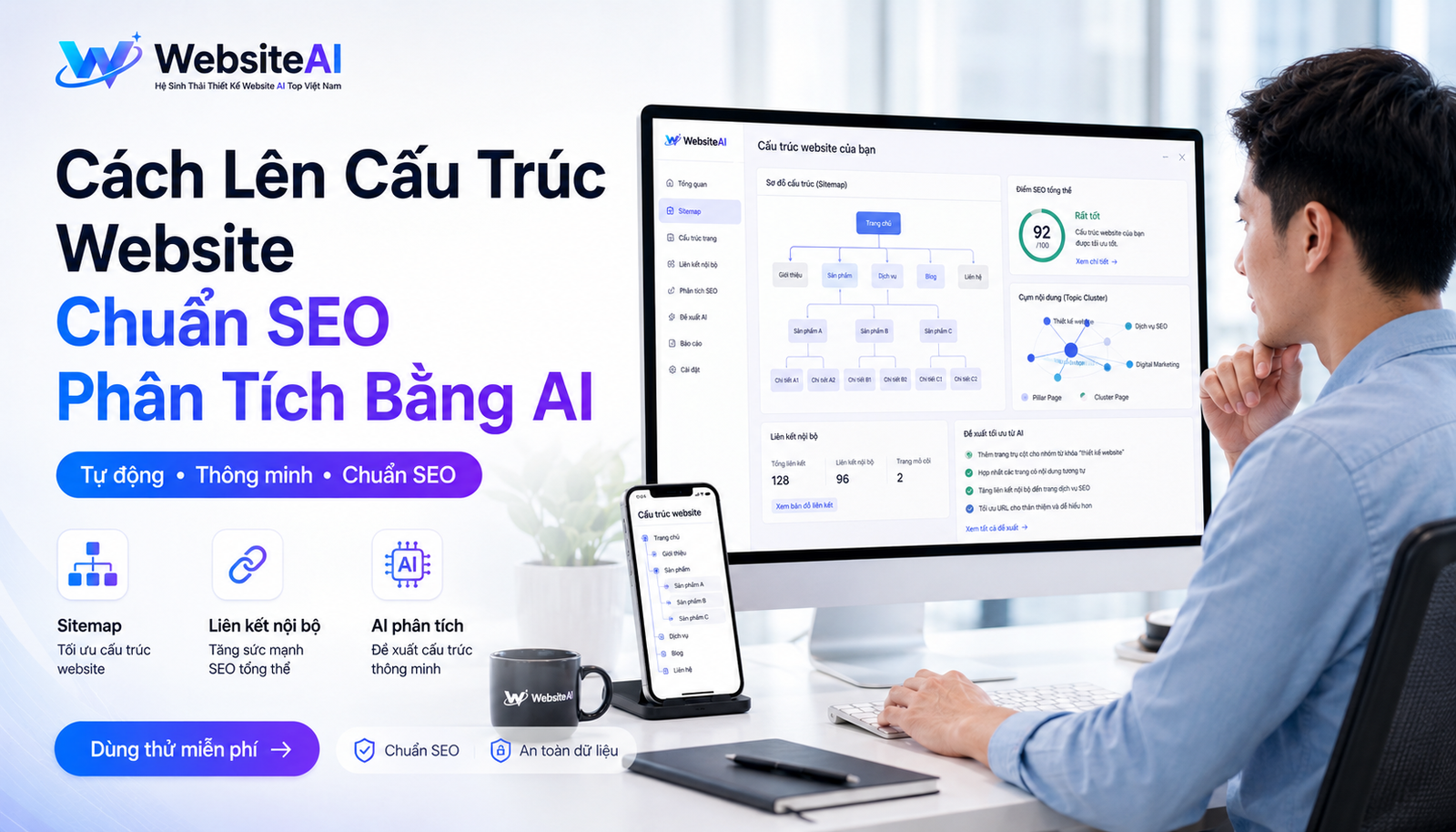 cấu trúc website