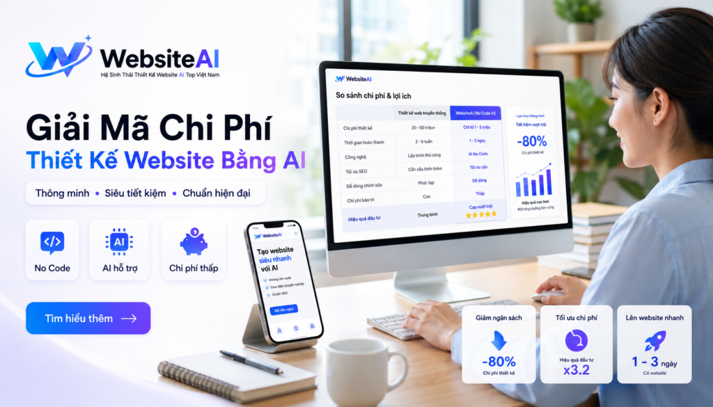 chi phí thiết kế website
