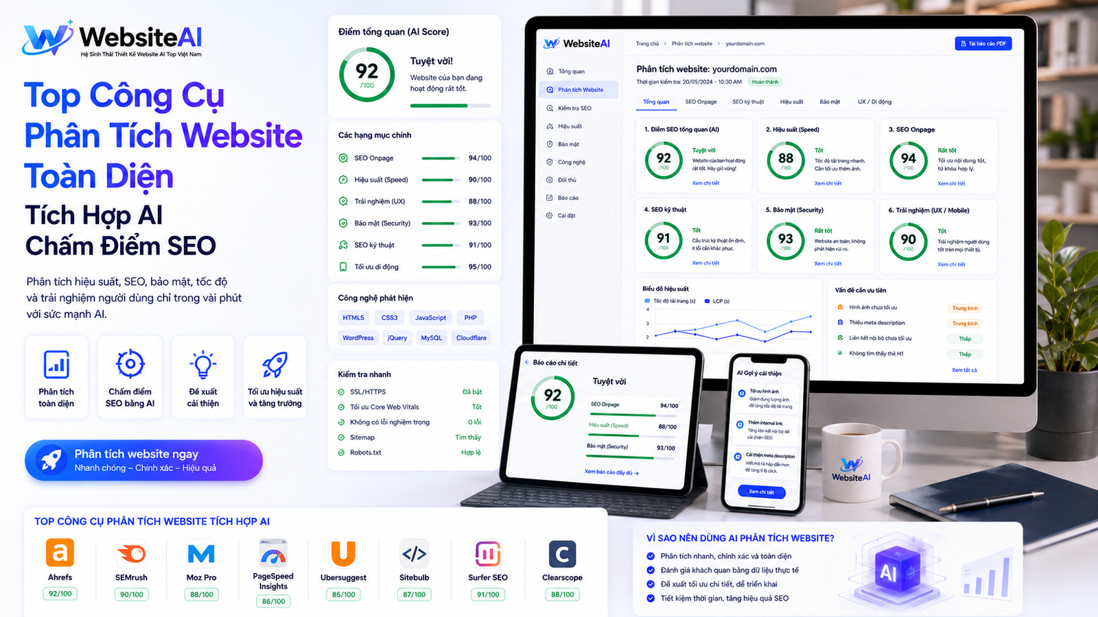 công cụ phân tích website