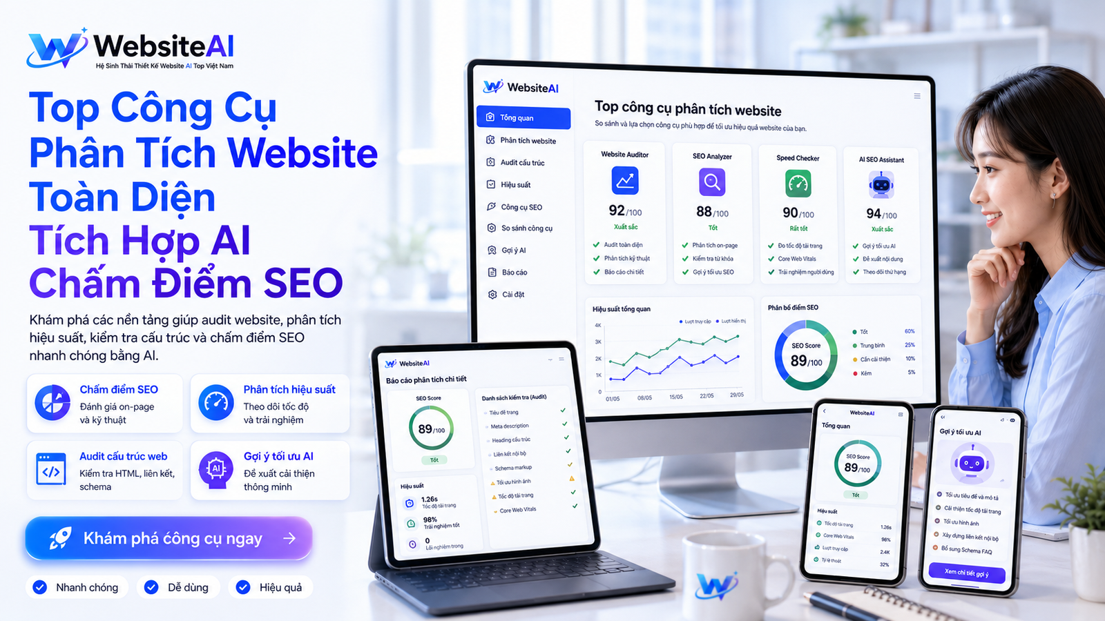 công cụ phân tích website