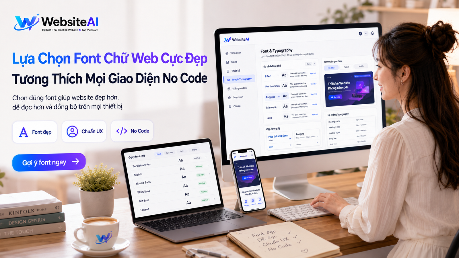 font chữ web