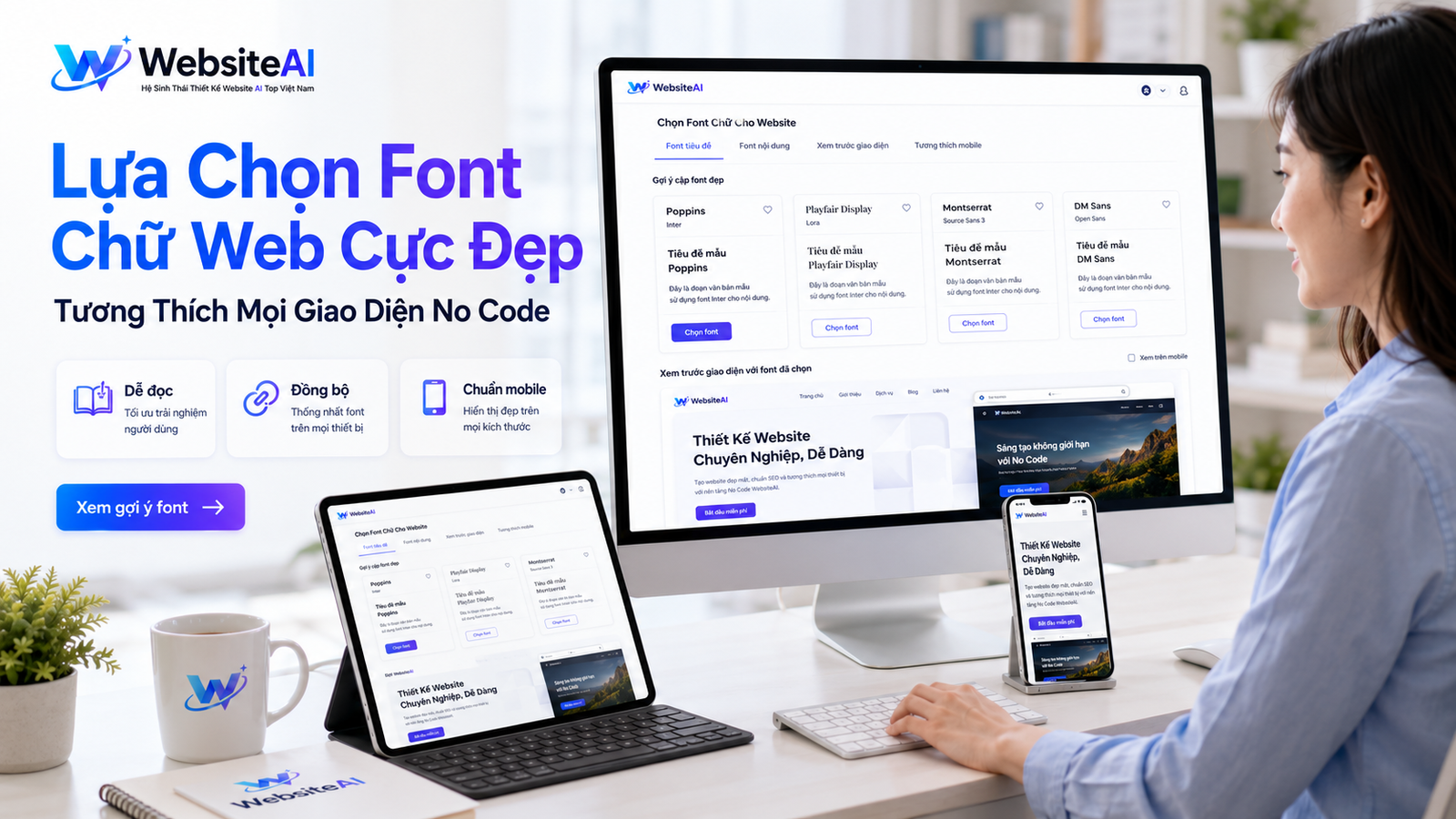 font chữ web