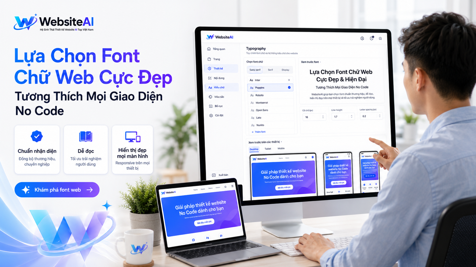 font chữ web