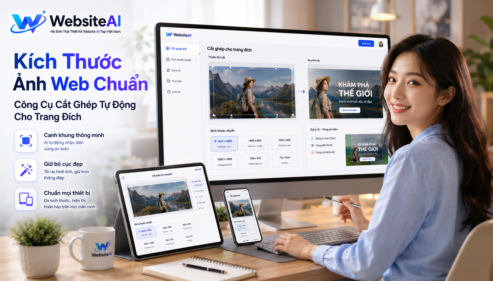 kích thước ảnh web