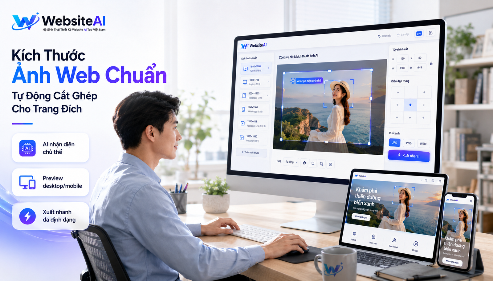 kích thước ảnh web