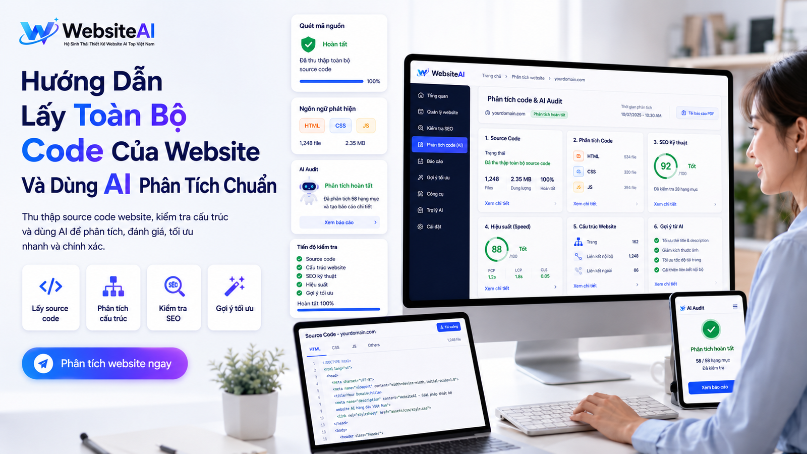 lấy toàn bộ code của website