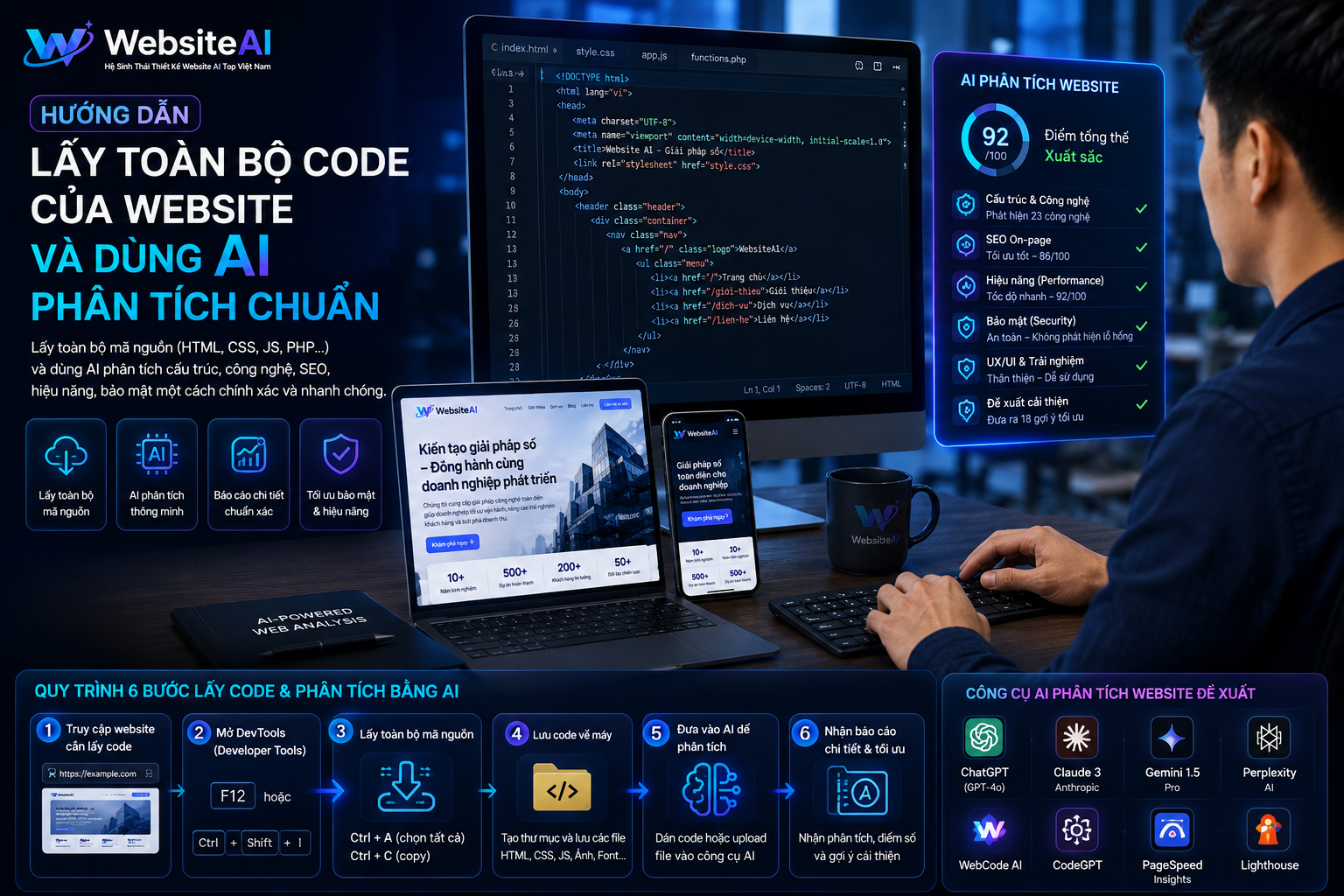 lấy toàn bộ code của website