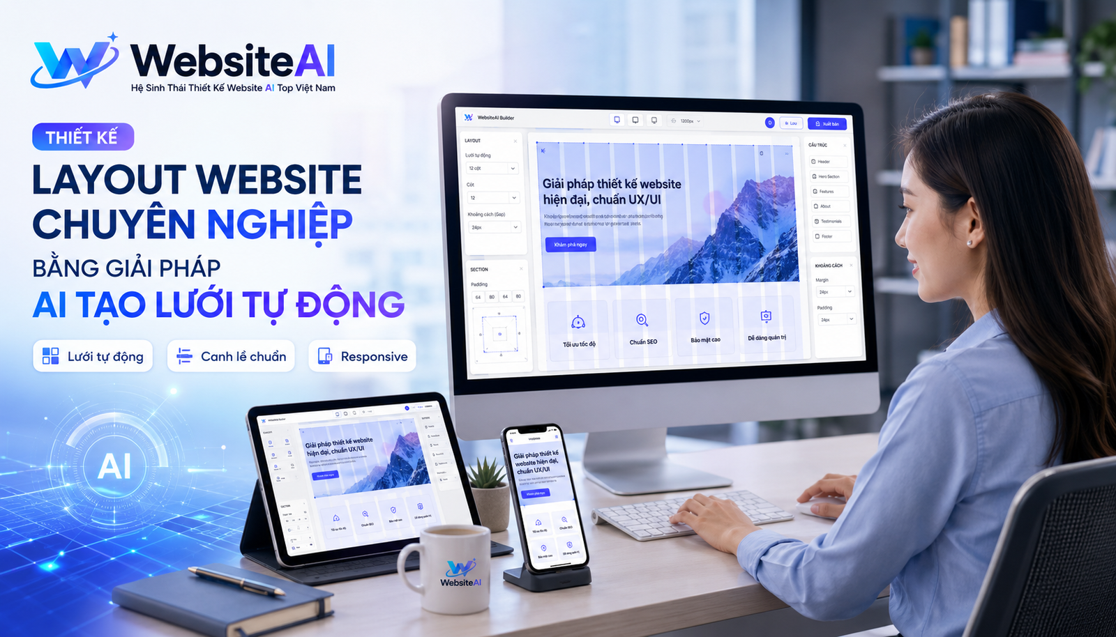 layout website