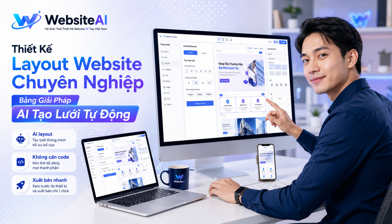 layout website