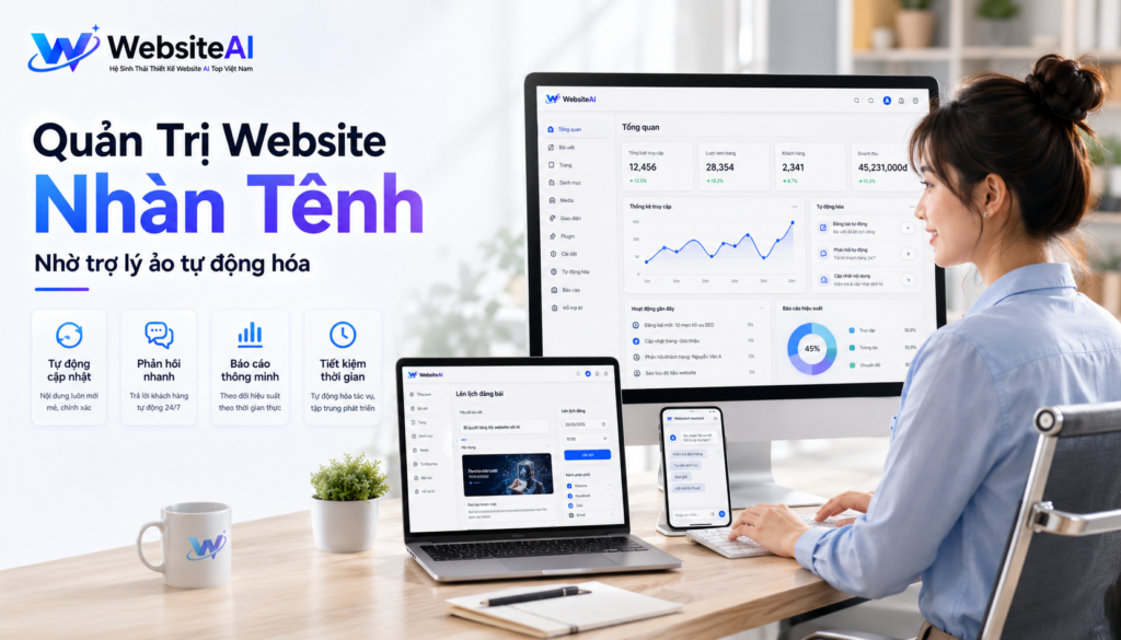 quản lý website