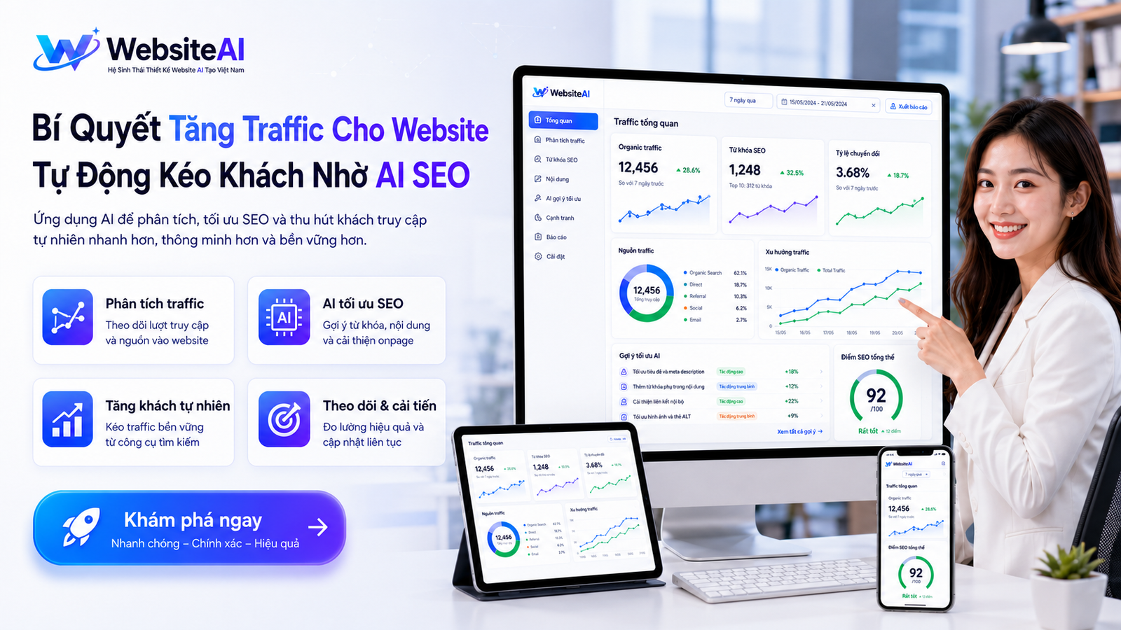 tăng traffic cho website