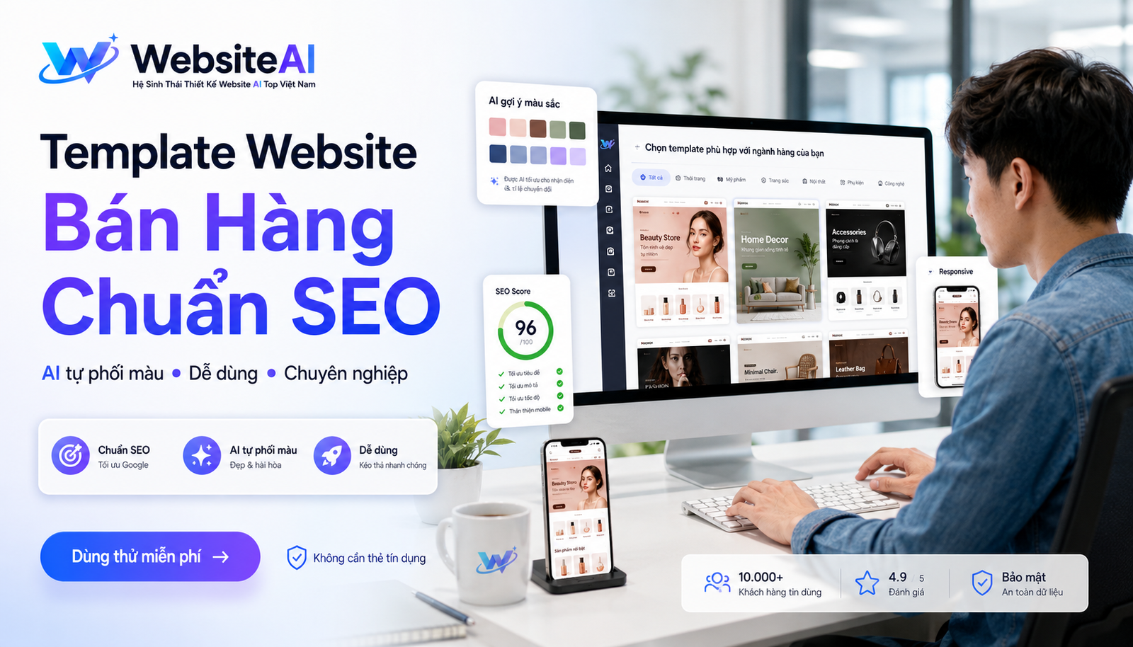 template website bán hàng