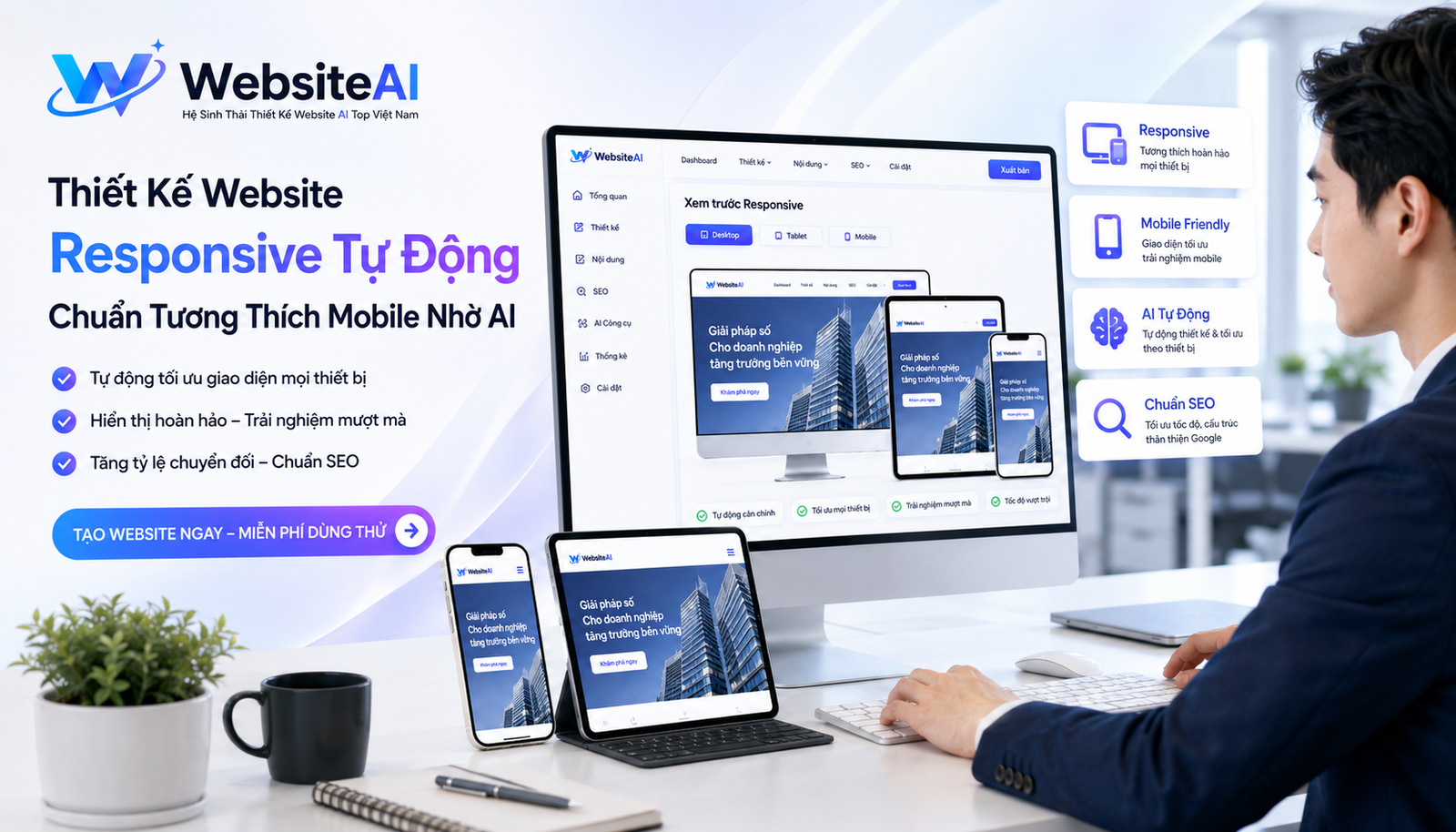 thiết kế website responsive