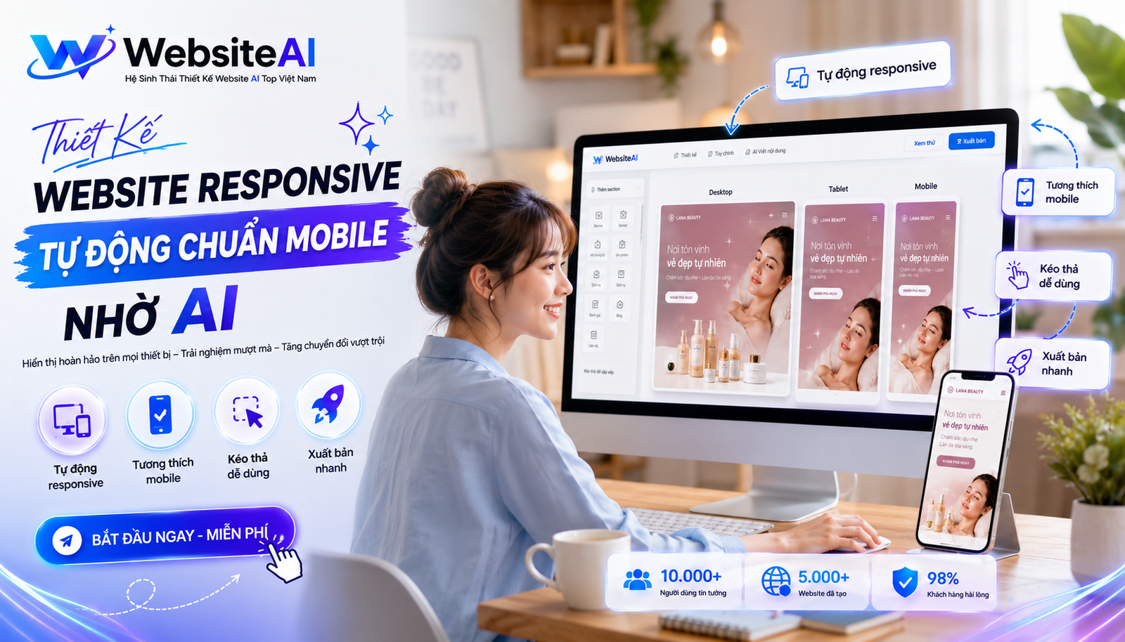 thiết kế website responsive