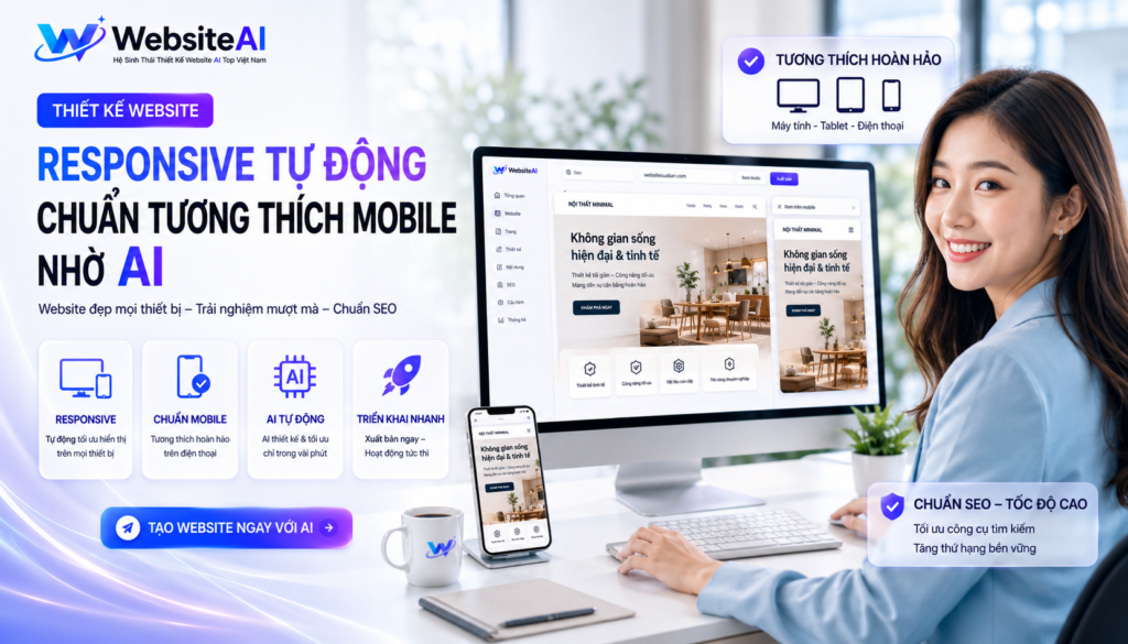 thiết kế website responsive